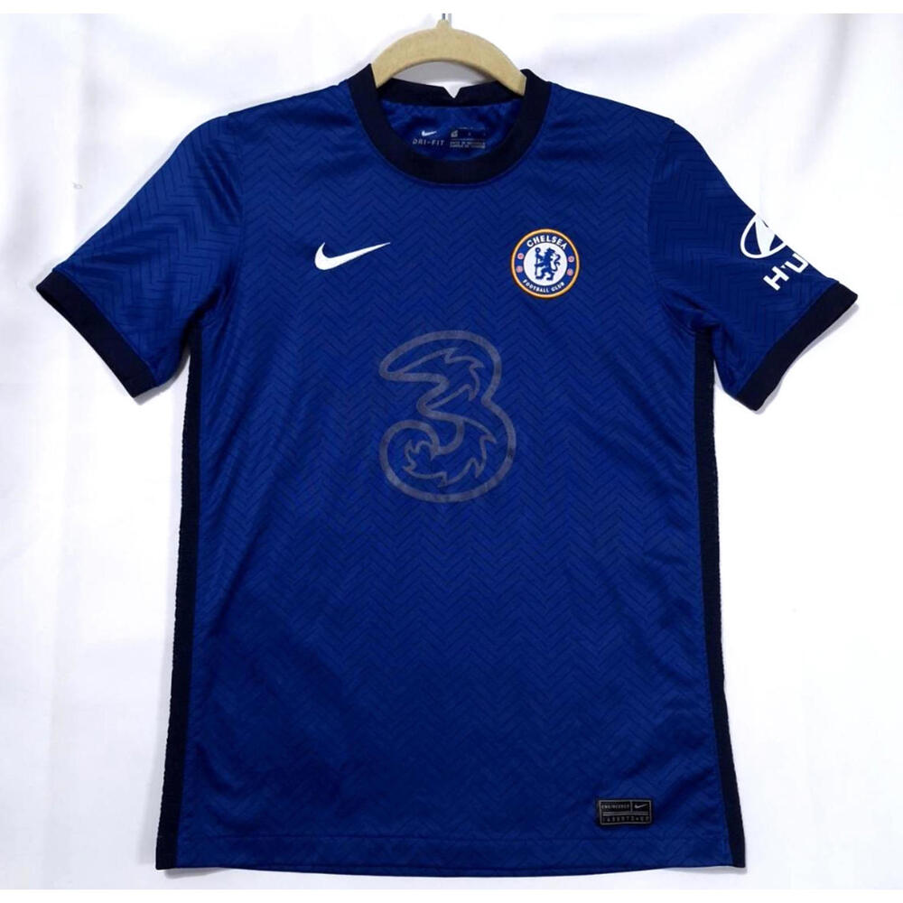 Nike Chelsea Soccer Jersey‎ 2020-2021 Blue Football Shirt Size L Children